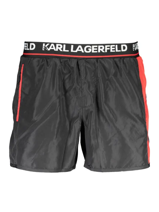 Karl Lagerfeld Beachwear Herren TASCHE Schwarz