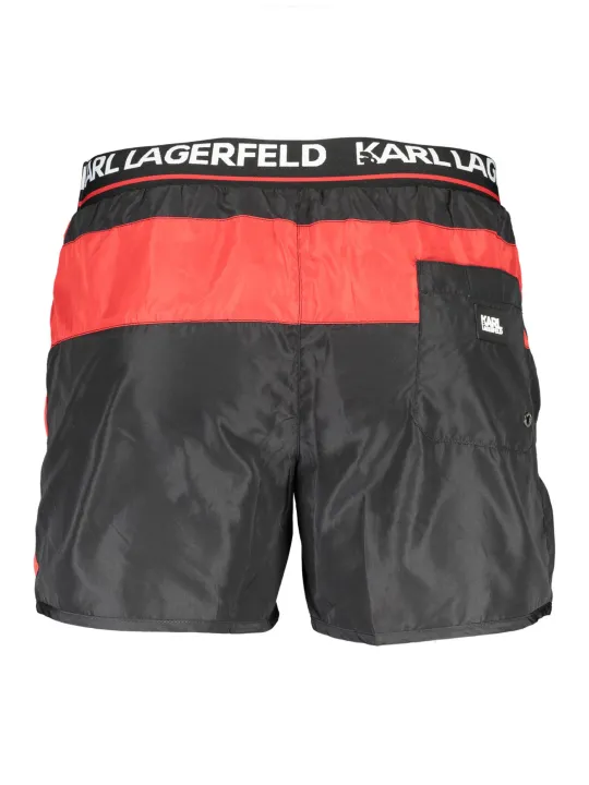 Karl Lagerfeld Beachwear Herren TASCHE Schwarz