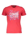 Cavalli Class Herren KURZARM-T-SHIRT Rot | online kaufen