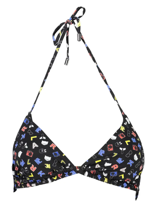 Karl Lagerfeld Beachwear Damen BADEANZUG Schwarz