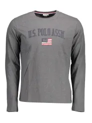 U.S. POLO Herren LANGARM-T-SHIRT Grau | online kaufen