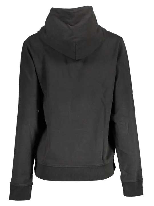 Tommy Hilfiger Damen LANGARM-KAPUZENPULLOVER Schwarz
