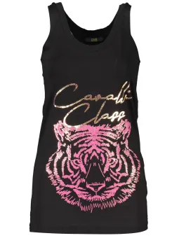 Cavalli Class Damen Top Schwarz mieten – Flex-Fashion Verleih