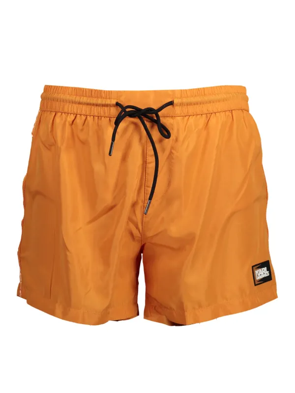 Karl Lagerfeld Beachwear Herren GESÄSSTASCHE Orange