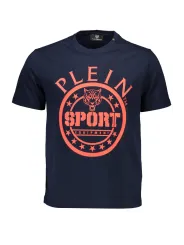 Plein Sport Herren KURZARM-T-SHIRT Blau | online kaufen