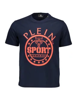 Plein Sport Herren KURZARM-T-SHIRT Blau | online kaufen