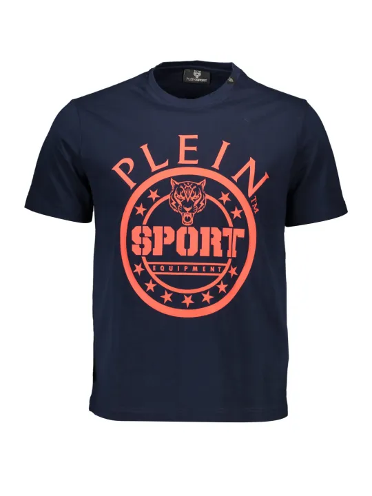 Plein Sport Herren KURZARM-T-SHIRT Blau | online kaufen