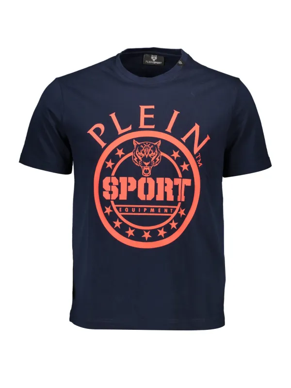 Plein Sport Herren KURZARM-T-SHIRT Blau | online kaufen