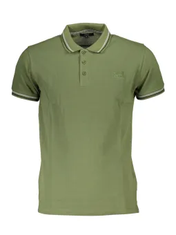 Cavalli Class Herren Poloshirt in Grün mieten - Flex-Fashion