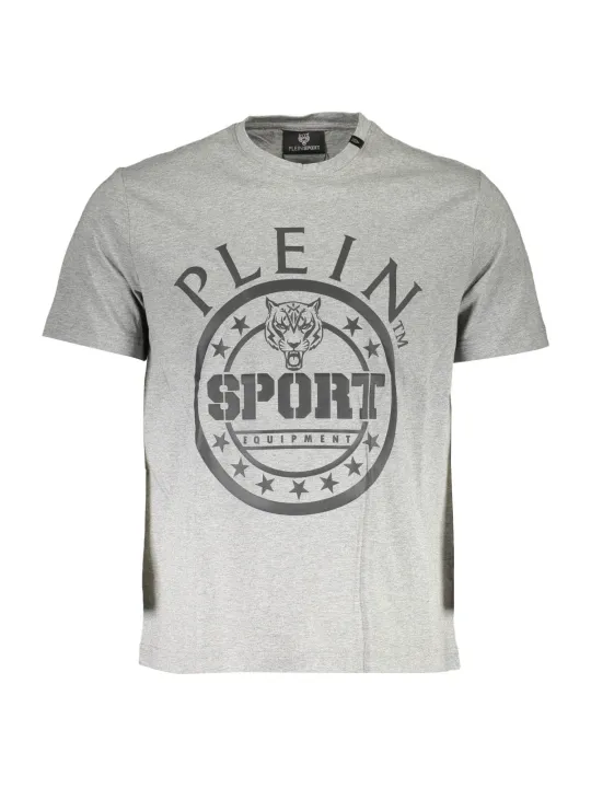 Plein Sport Herren KURZARM-T-SHIRT Grau | online kaufen