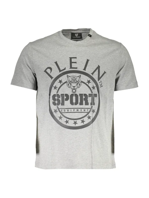 Plein Sport Herren KURZARM-T-SHIRT Grau | online kaufen