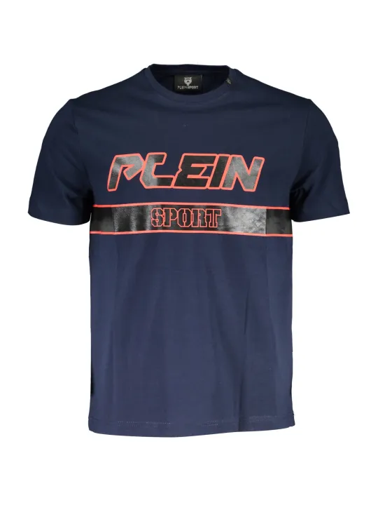 Plein Sport Herren KURZARM-T-SHIRT Blau | online kaufen