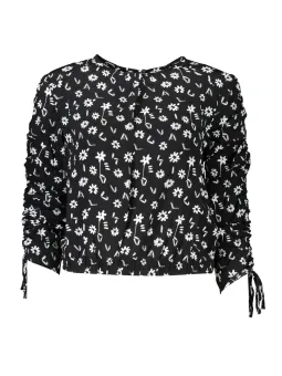Desigual Damenhemd in Schwarz mieten | Flex-Fashion Verleih