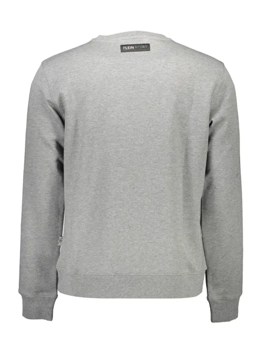 Plein Sport Herren LANGARM-SWEATSHIRT Grau | online kaufen