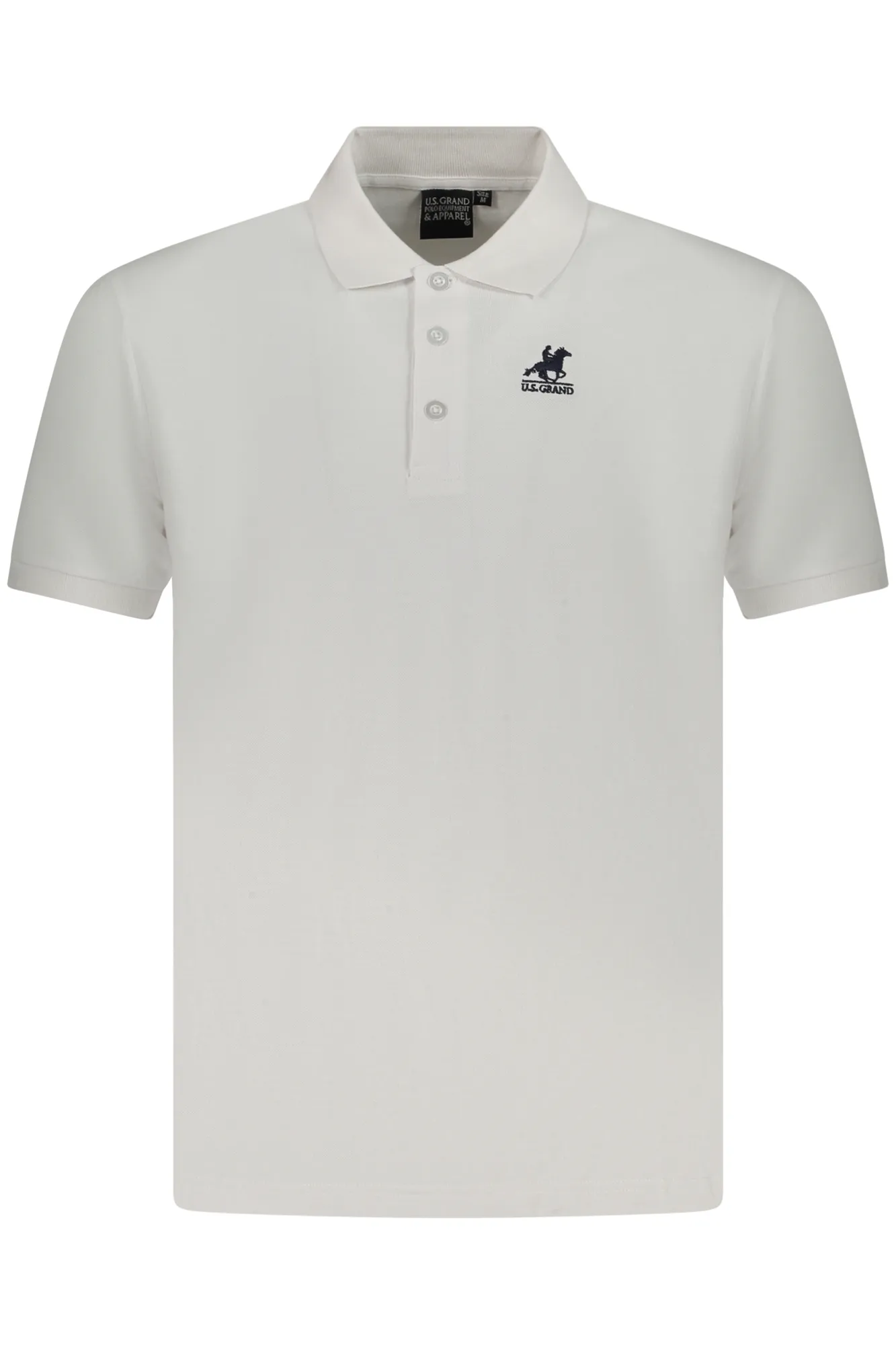 Herren Poloshirt Weiß AU02658_BI6BIANC
