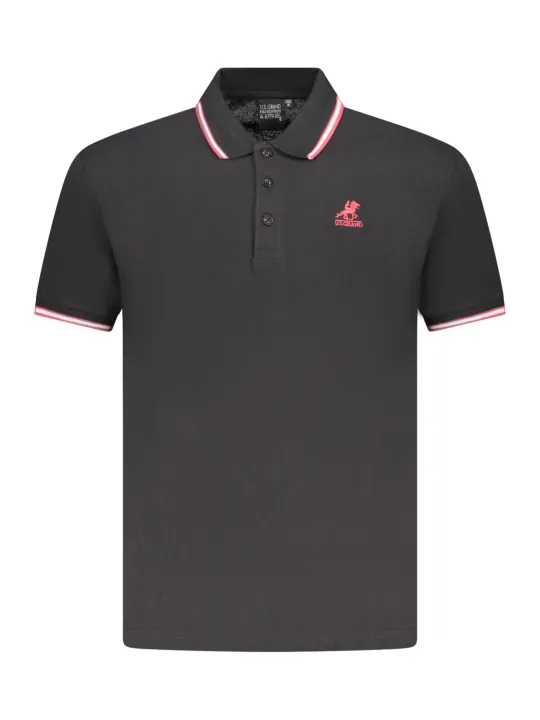 U.S. GRAND POLO Herren Poloshirt Schwarz | online kaufen