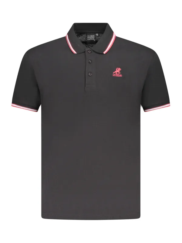 U.S. GRAND POLO Herren Poloshirt Schwarz | online kaufen