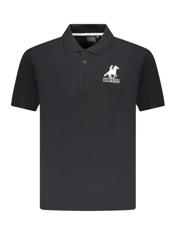 U.S. GRAND POLO Herren Poloshirt Schwarz | online kaufen
