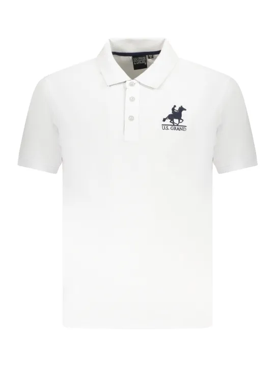 U.S. GRAND POLO Herren Poloshirt Weiß | online kaufen