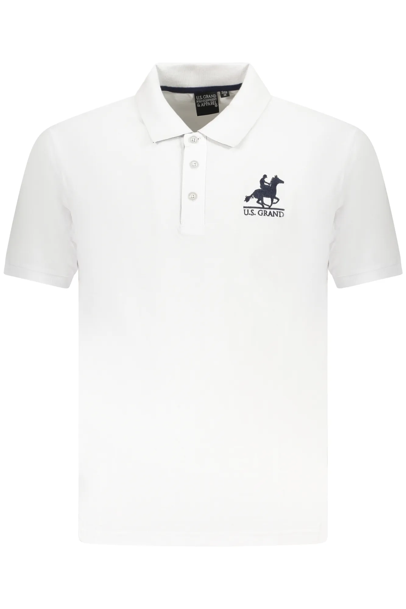 Herren Poloshirt Weiß AU02662_BI6BIANC