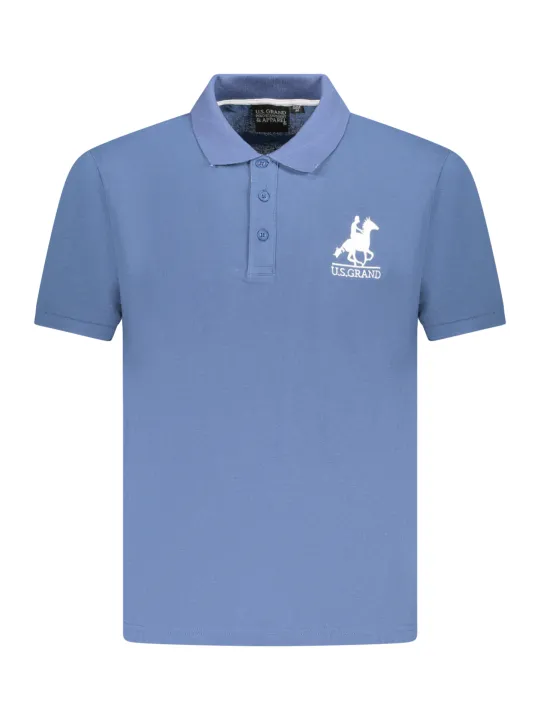 U.S. GRAND POLO Herren Poloshirt Blau | online kaufen