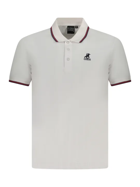 U.S. GRAND POLO Herren Poloshirt Weiß | online kaufen
