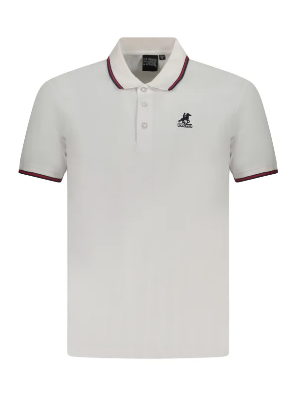 U.S. GRAND POLO Herren Poloshirt Weiß | online kaufen