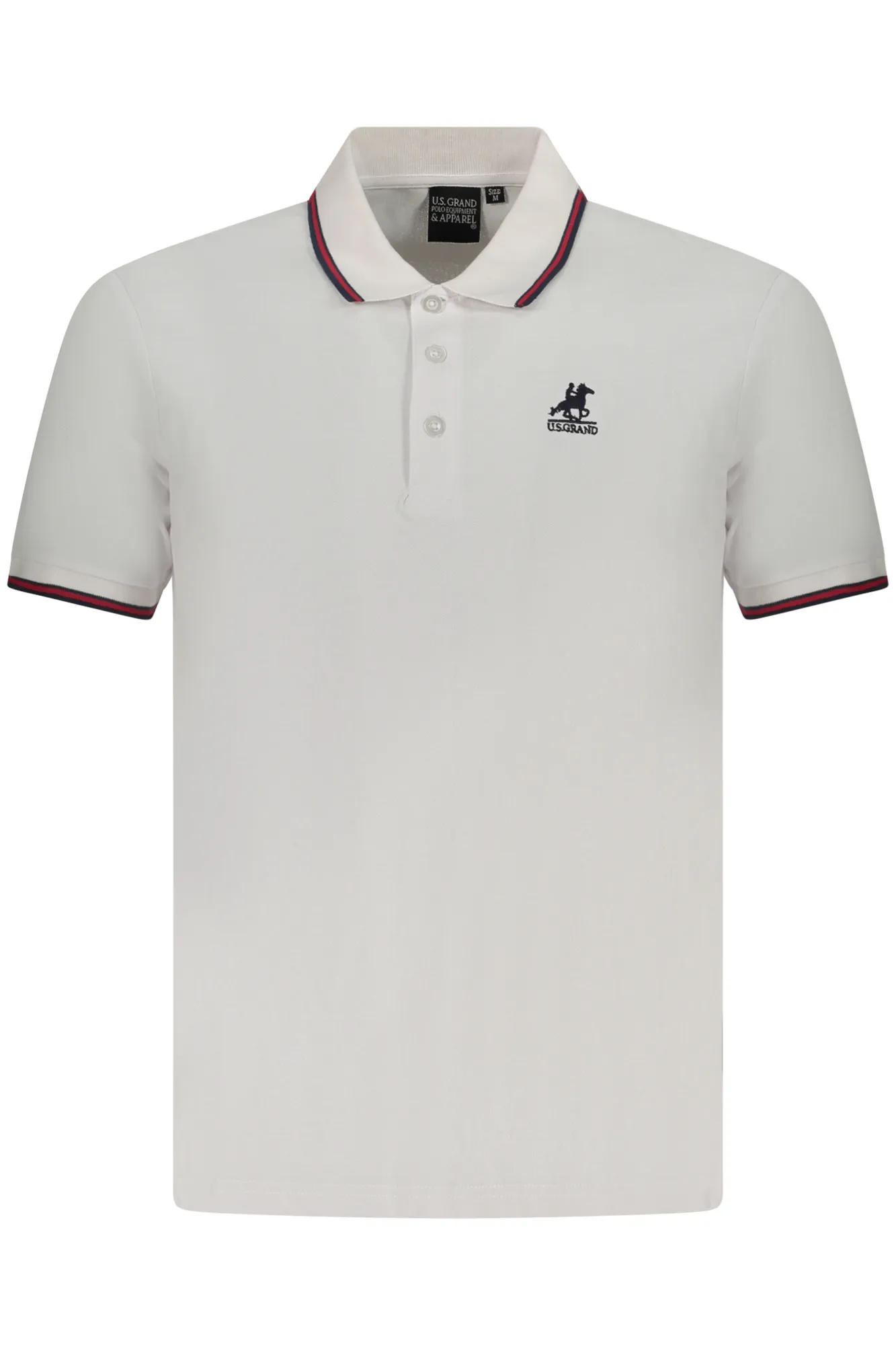 Herren Poloshirt Weiß AU02660_BI6BIANC