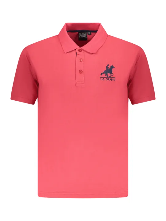 U.S. GRAND POLO Herren Poloshirt Rot | online kaufen