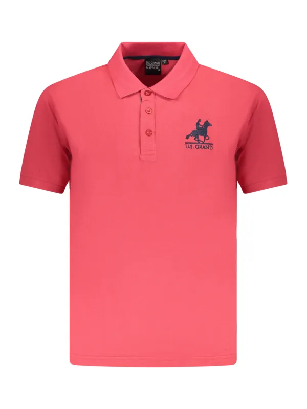 U.S. GRAND POLO Herren Poloshirt Rot | online kaufen