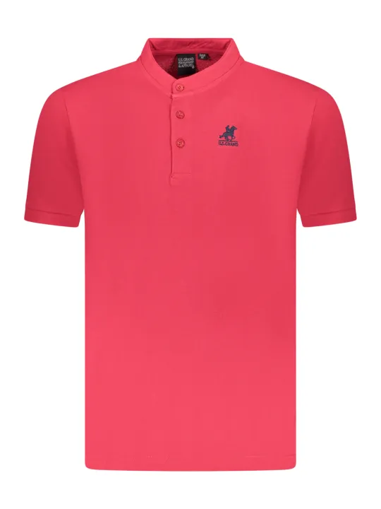 U.S. GRAND POLO Herren Poloshirt Rot | online kaufen