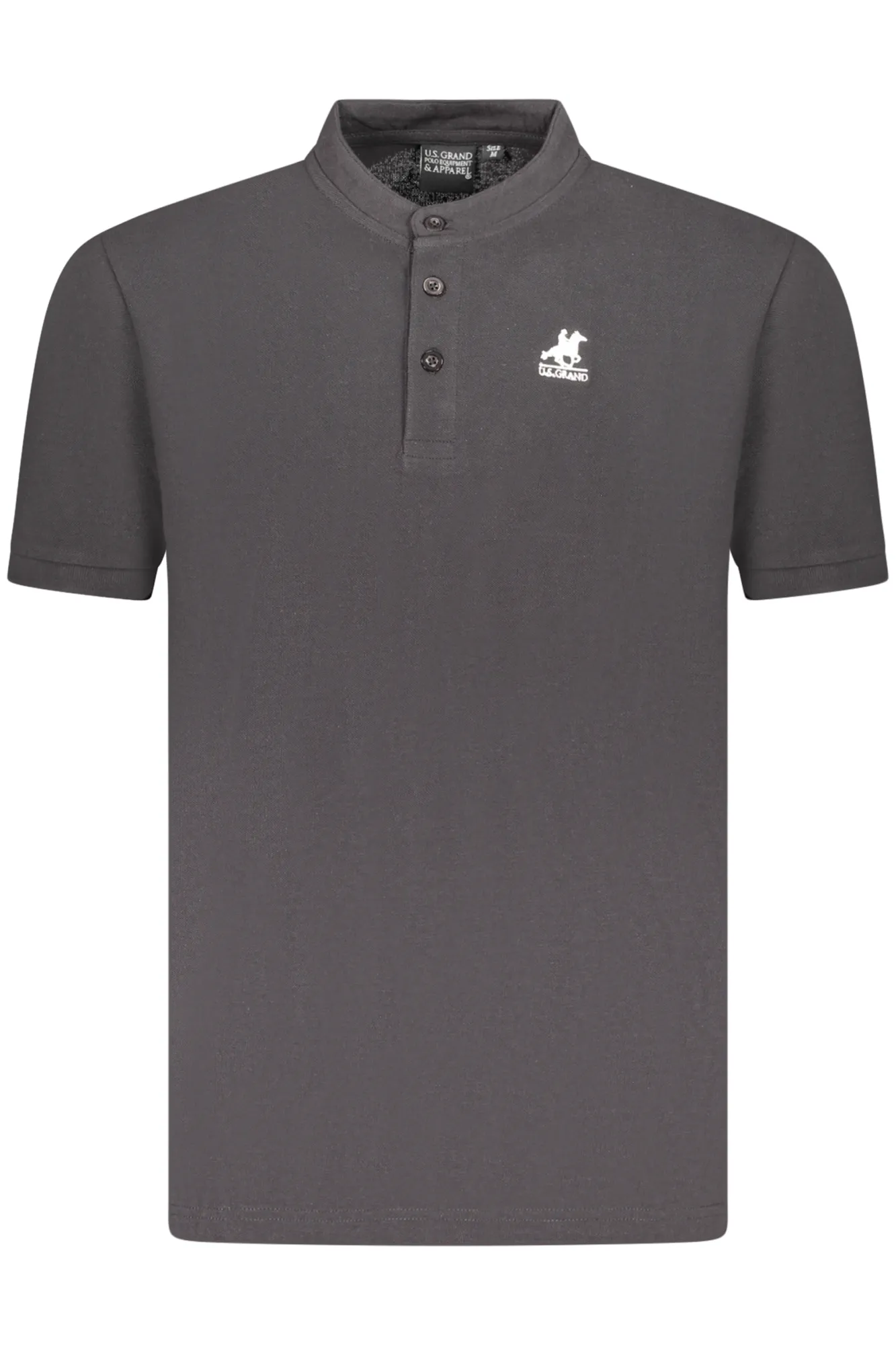 Herren Poloshirt Schwarz AU02661_NE23NERO
