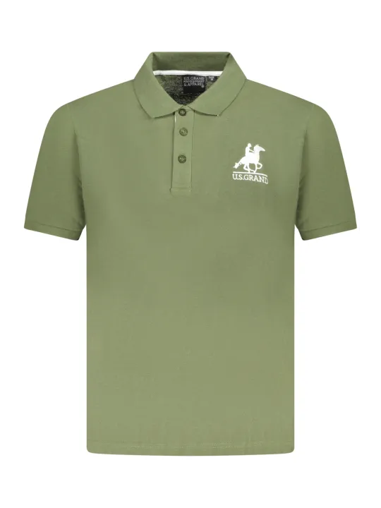 U.S. GRAND POLO Herren Poloshirt Grün | online kaufen