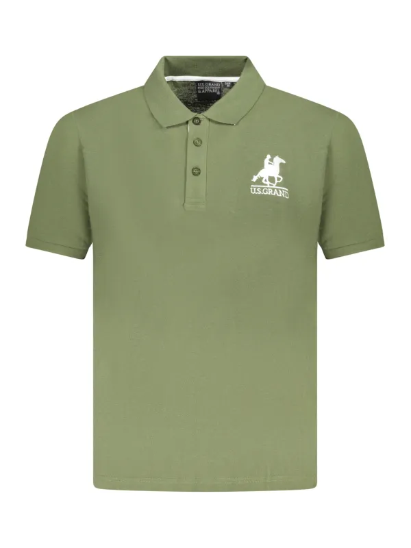 U.S. GRAND POLO Herren Poloshirt Grün | online kaufen