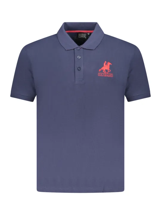 U.S. GRAND POLO Herren Poloshirt Blau | online kaufen