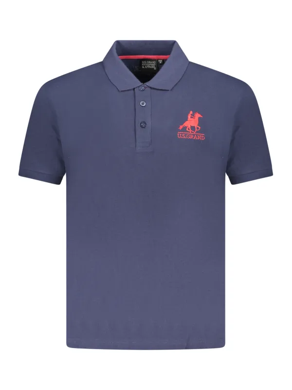 U.S. GRAND POLO Herren Poloshirt Blau | online kaufen
