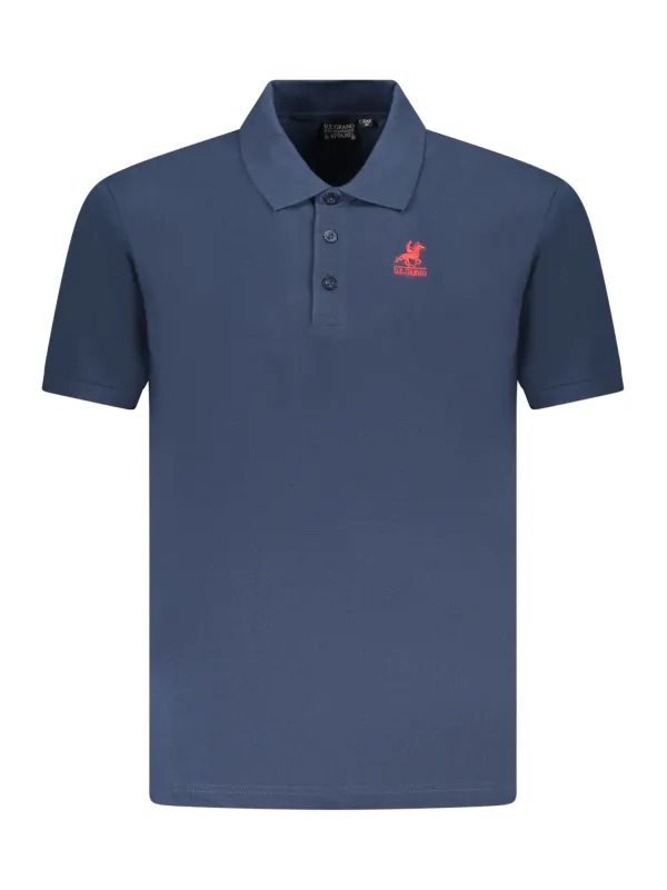 U.S. GRAND POLO Herren Poloshirt Blau | online kaufen
