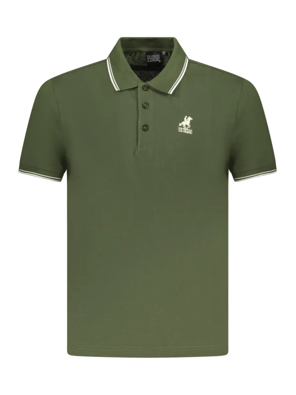 U.S. GRAND POLO Herren Poloshirt Grün | online kaufen