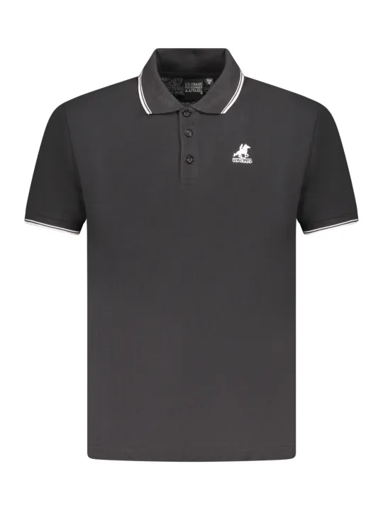 U.S. GRAND POLO Herren Poloshirt Schwarz | online kaufen