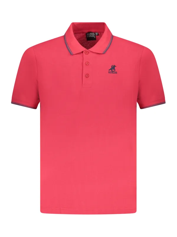U.S. GRAND POLO Herren Poloshirt Rot | online kaufen