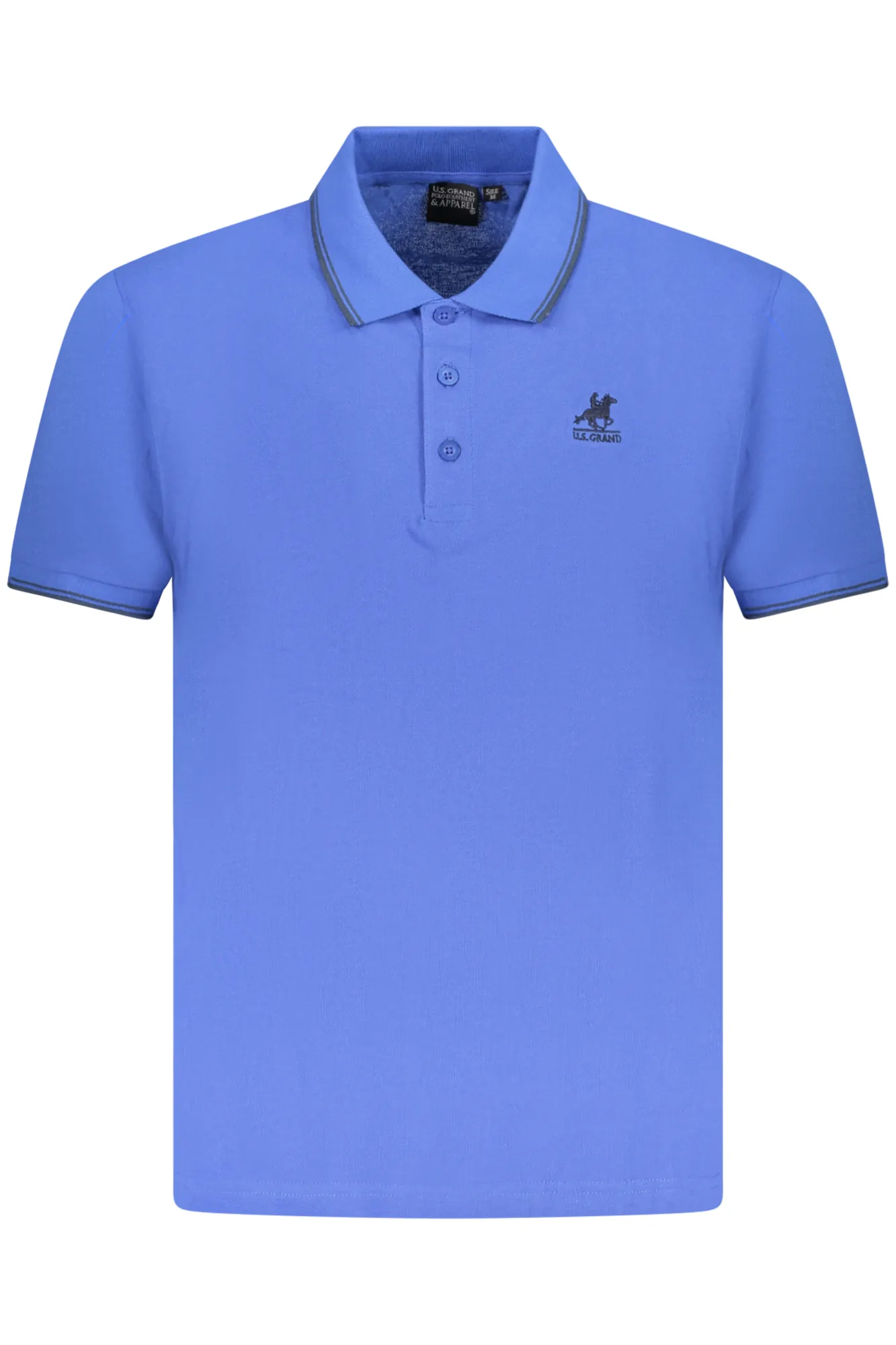Herren Poloshirt Blau AU02659_BL3AZZUR