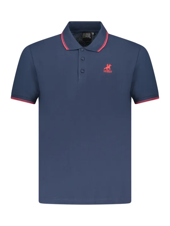 U.S. GRAND POLO Herren Poloshirt Blau | online kaufen