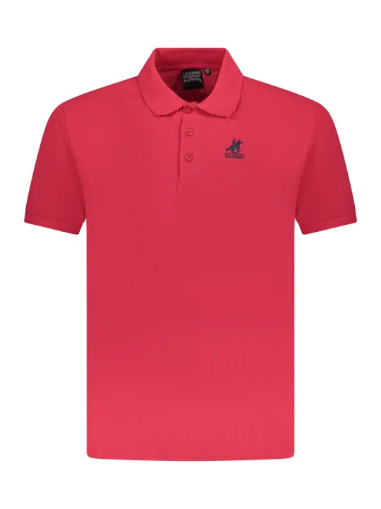 U.S. GRAND POLO Herren Poloshirt Rot | online kaufen
