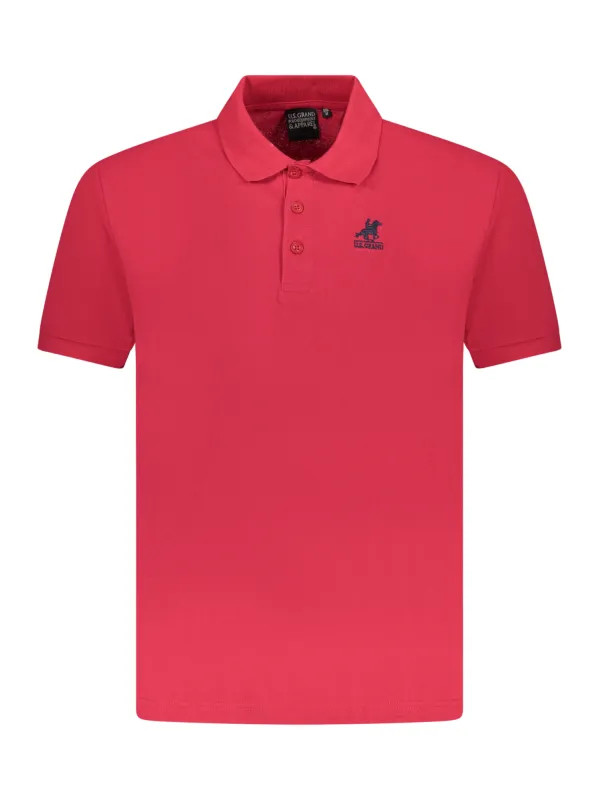 U.S. GRAND POLO Herren Poloshirt Rot | online kaufen