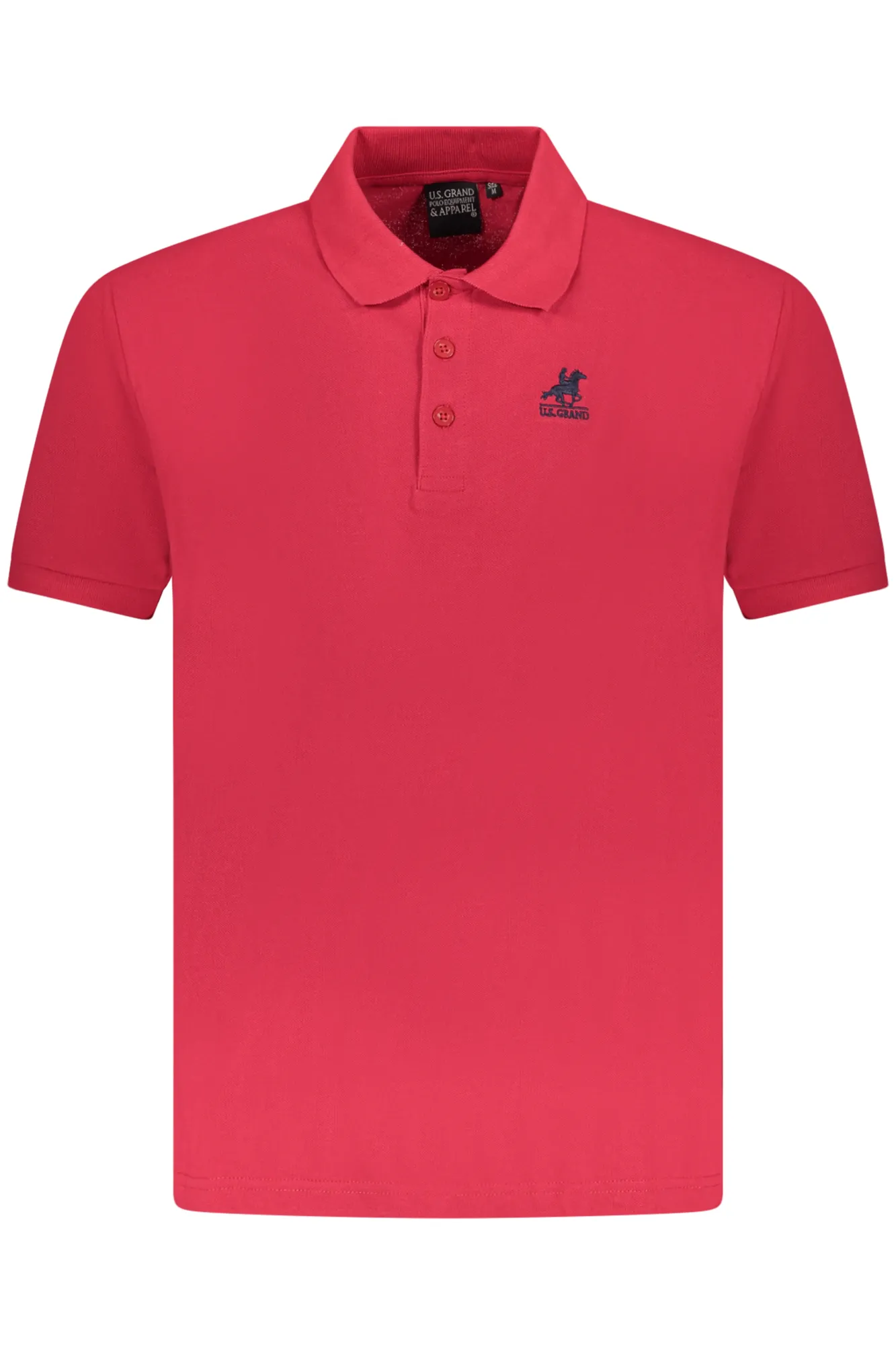 Herren Poloshirt Rot AU02658_RO8ROSSO