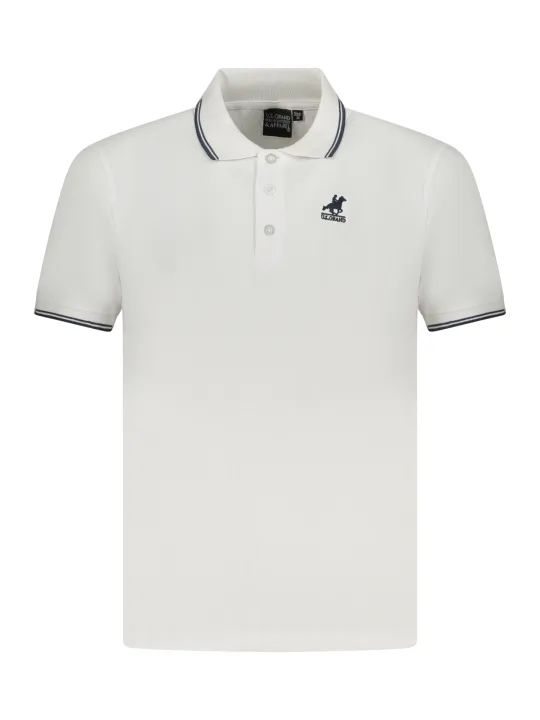 U.S. GRAND POLO Herren Poloshirt Weiß | online kaufen