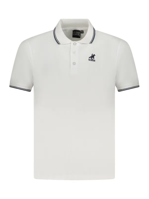 U.S. GRAND POLO Herren Poloshirt Weiß | online kaufen