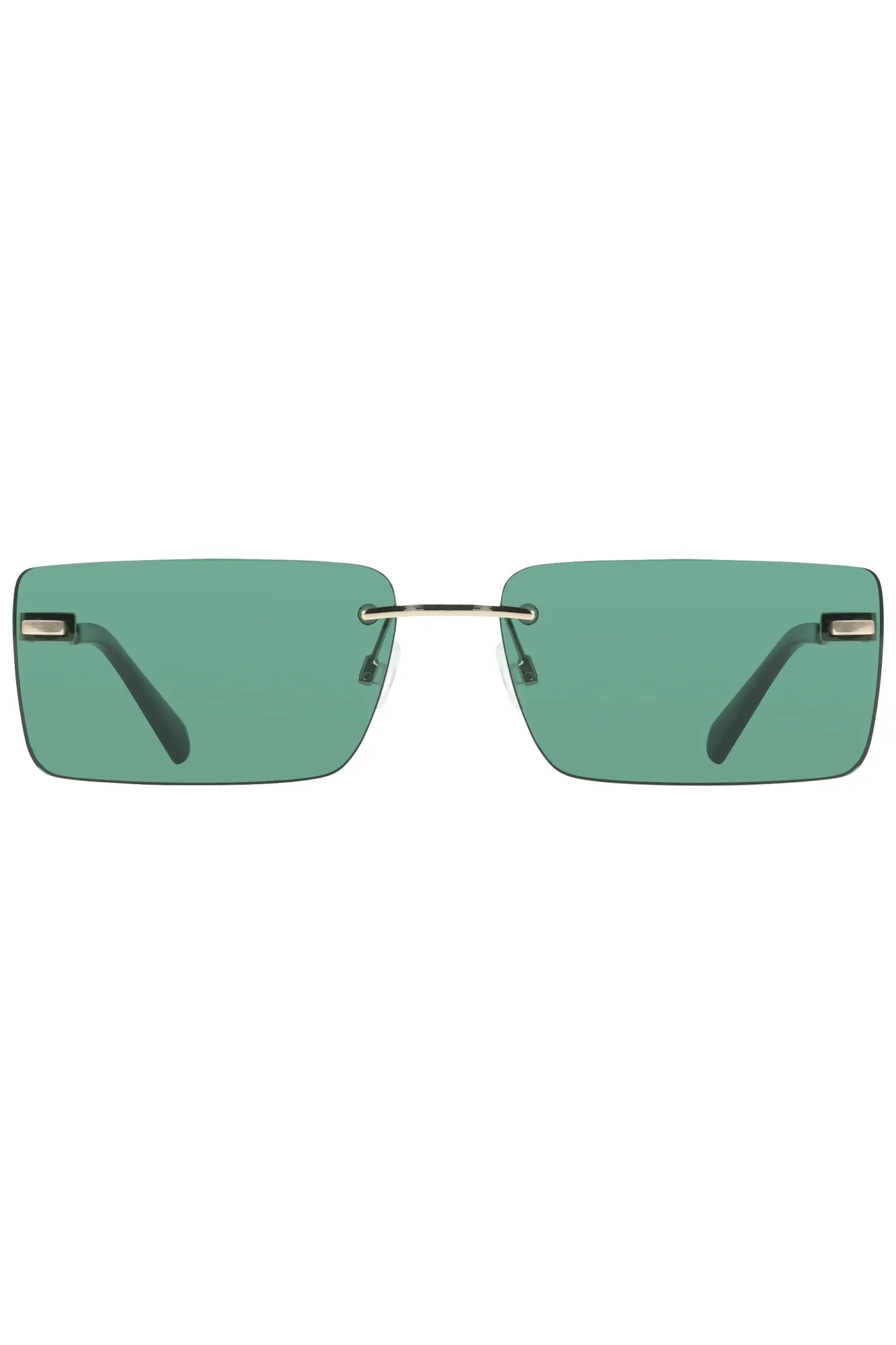 Damen SONNENBRILLE Grün CKJ25206S_VE720