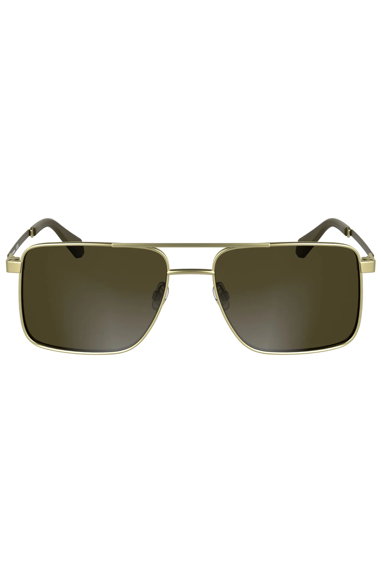 Herren SONNENBRILLE Gold CKJ25201S_OR717