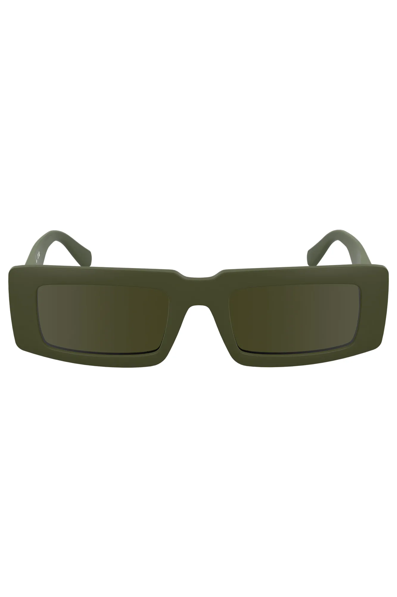 Damen SONNENBRILLE Grün CKJ25608S_VE309
